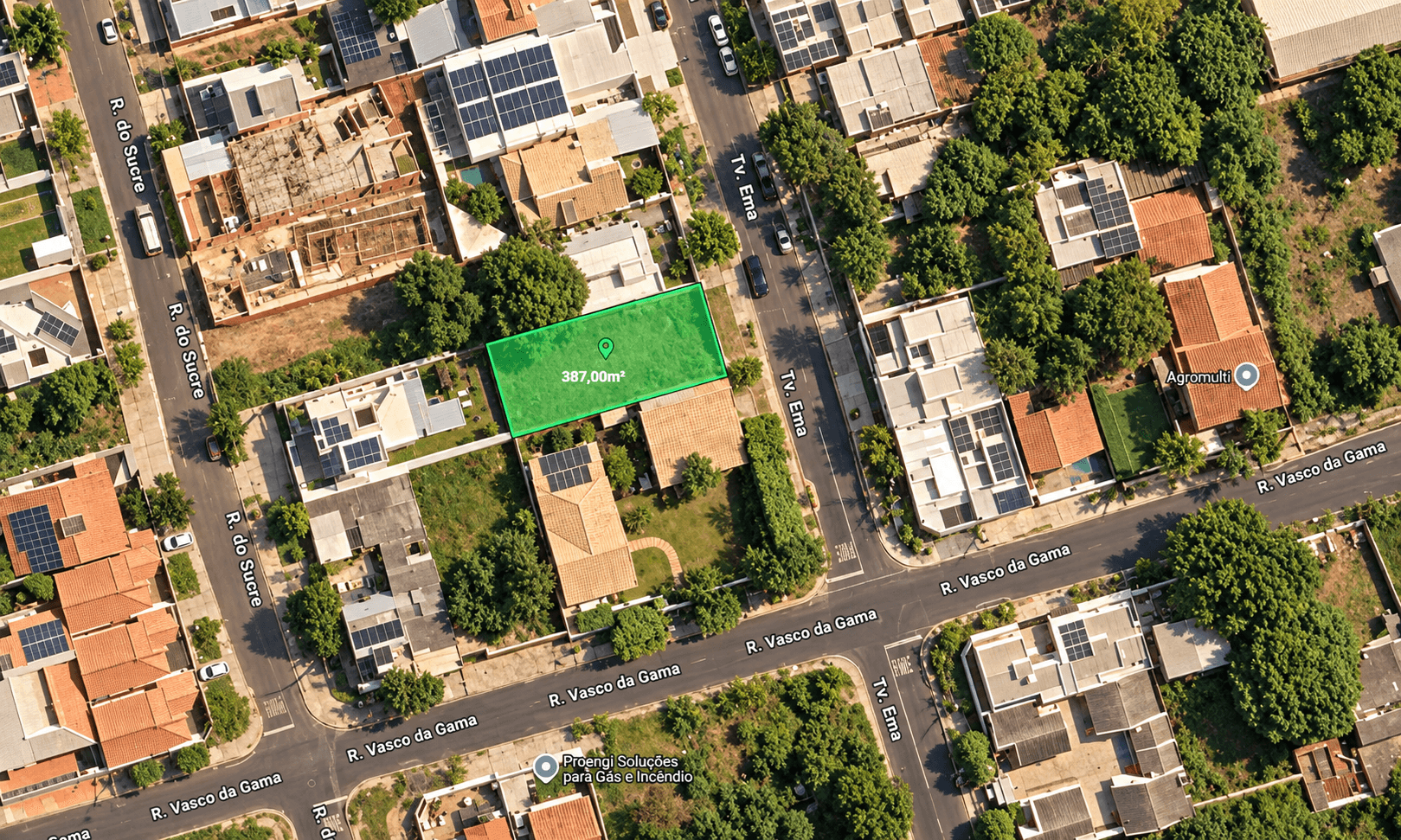 Terreno de 387 m² à venda na região do Vilas Boas em Campo Grande/MS - 4