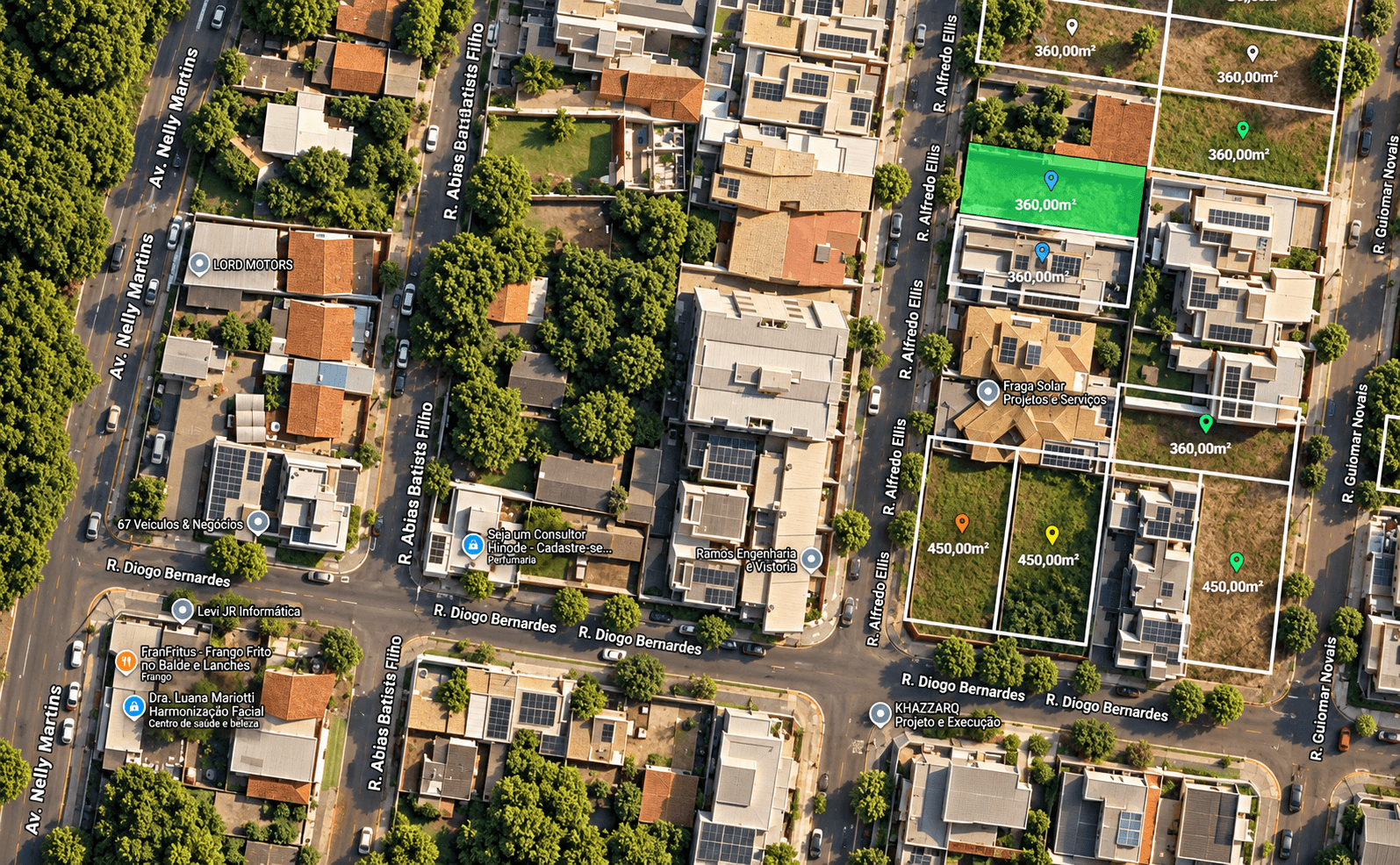 Terreno de 360 m² à venda no Vila Polonês CAmpo Grande MS - 3